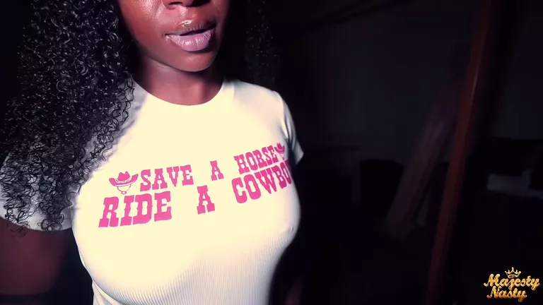 Ebony porn video